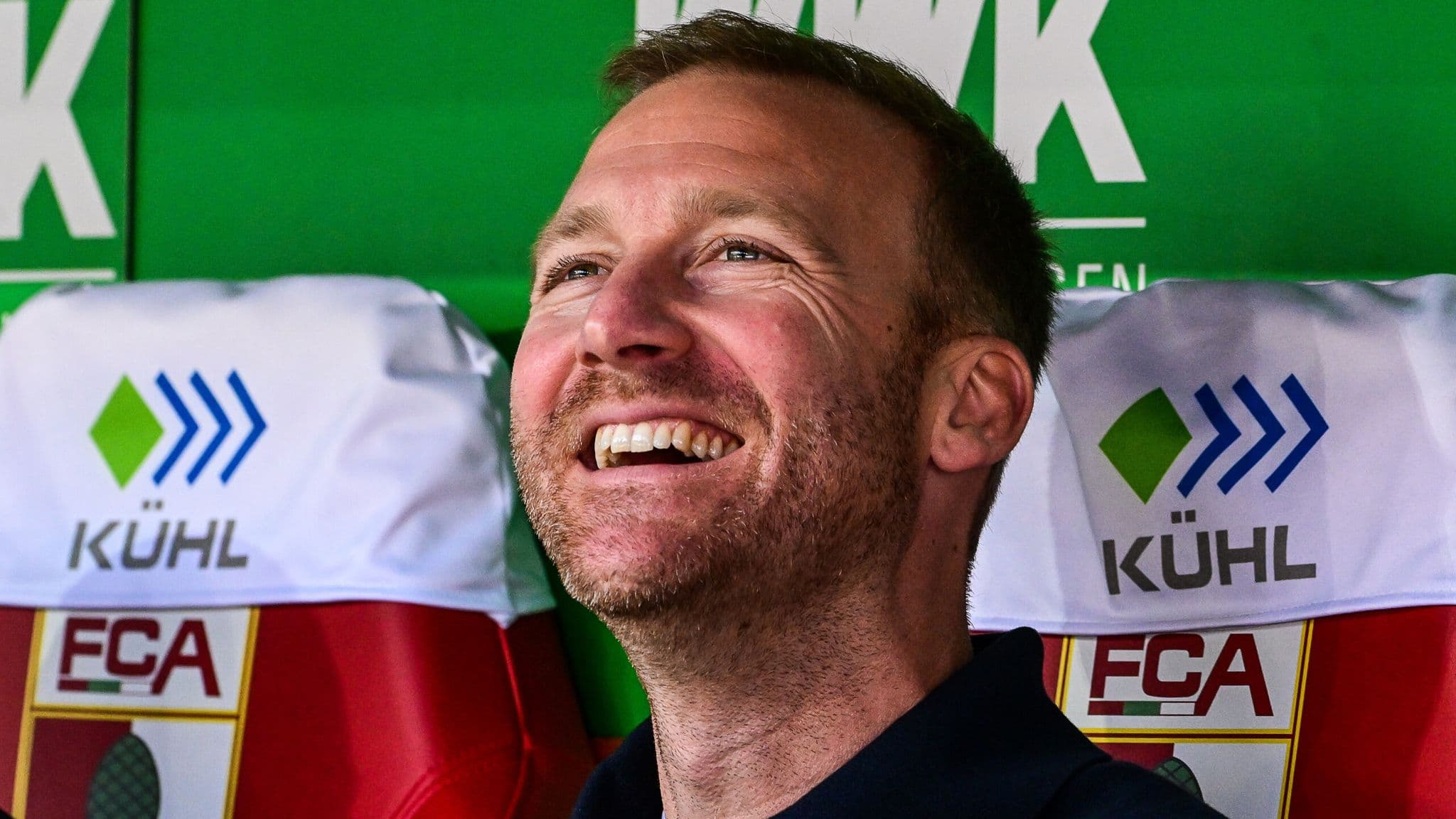 Looking up? Augsburg sporting director Benjamin Weber has stepped out of the shadows at Chelsea and is enjoying the challenge
