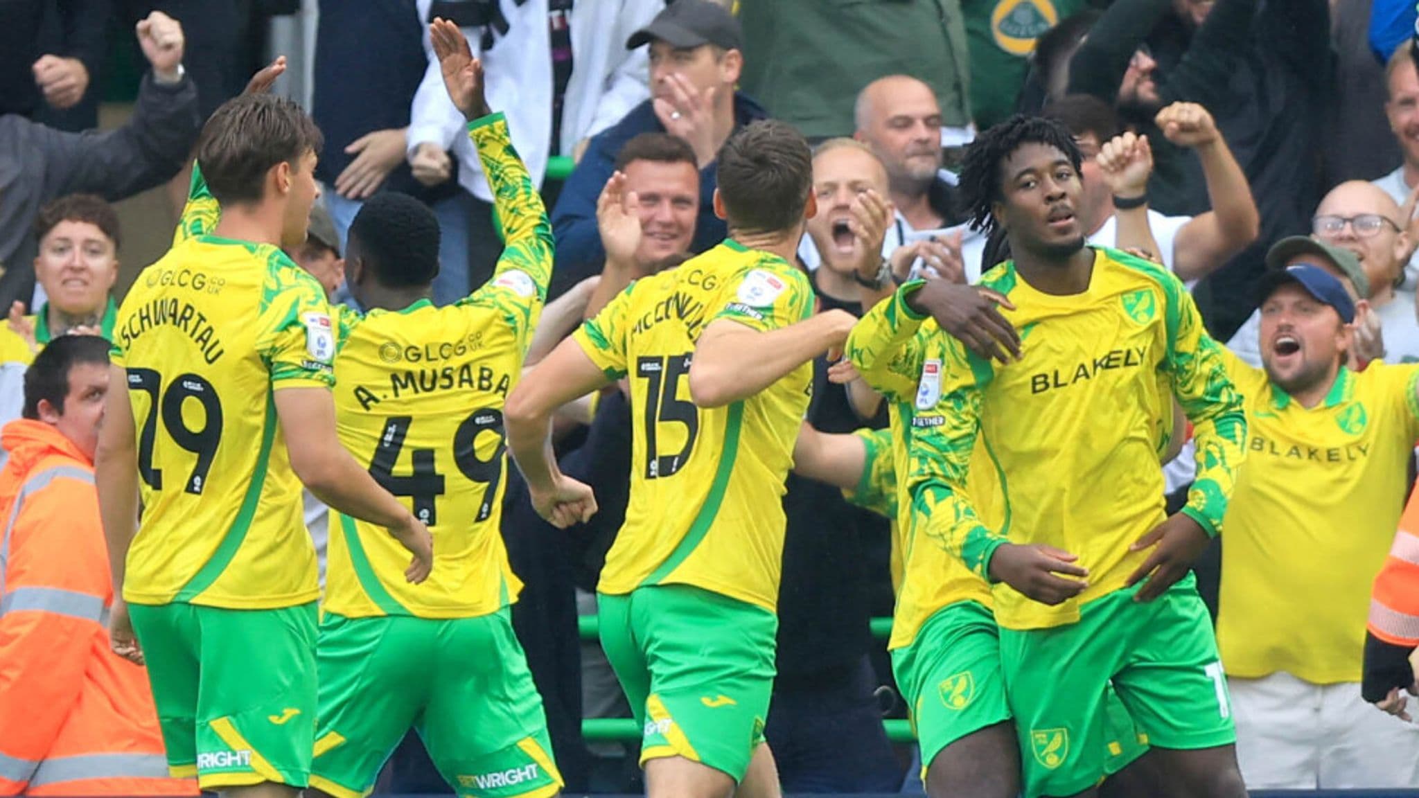 Norwich surge past Burnley with dominant four-goal display at Carrow Road
