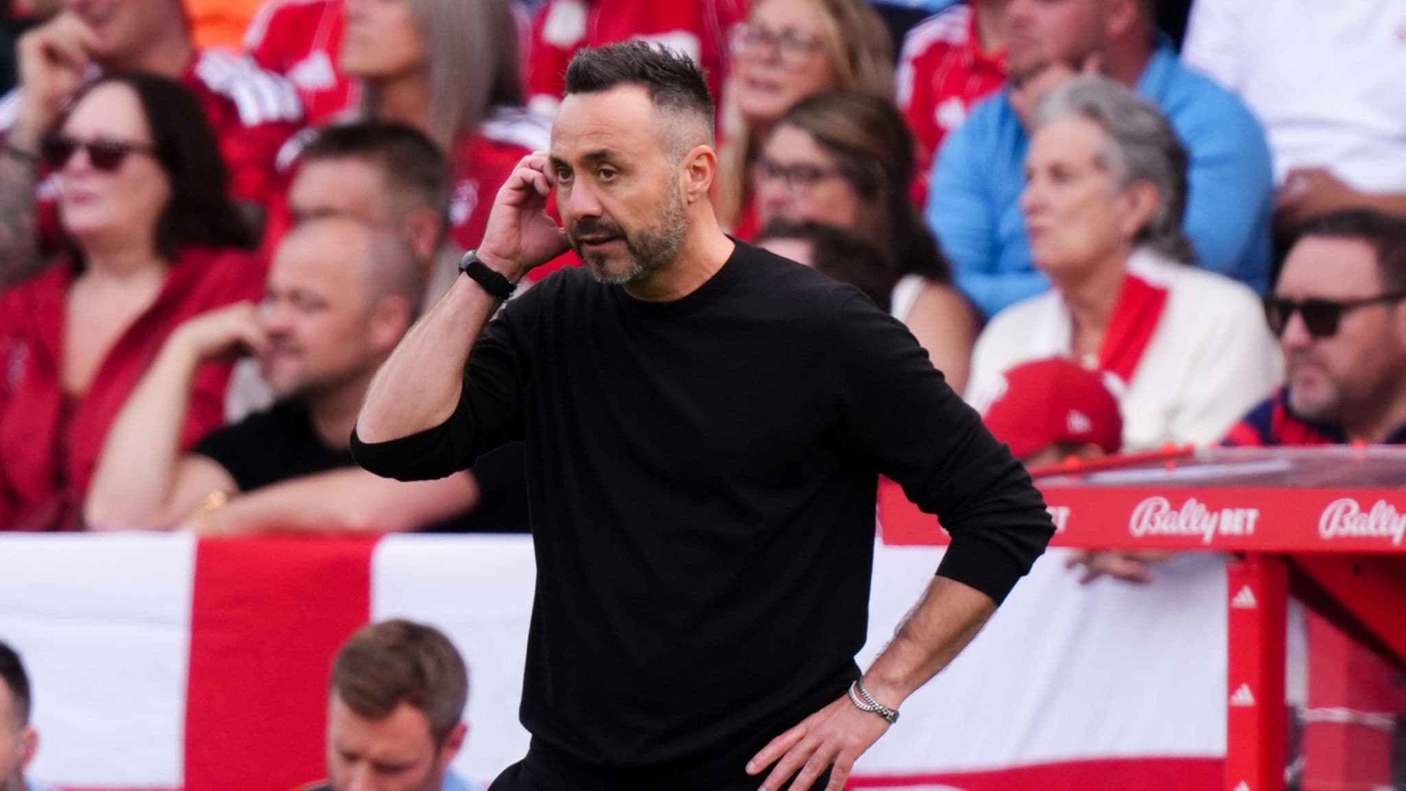 Roberto De Zerbi's Tottenham are still waiting for their first Premier League goal this season