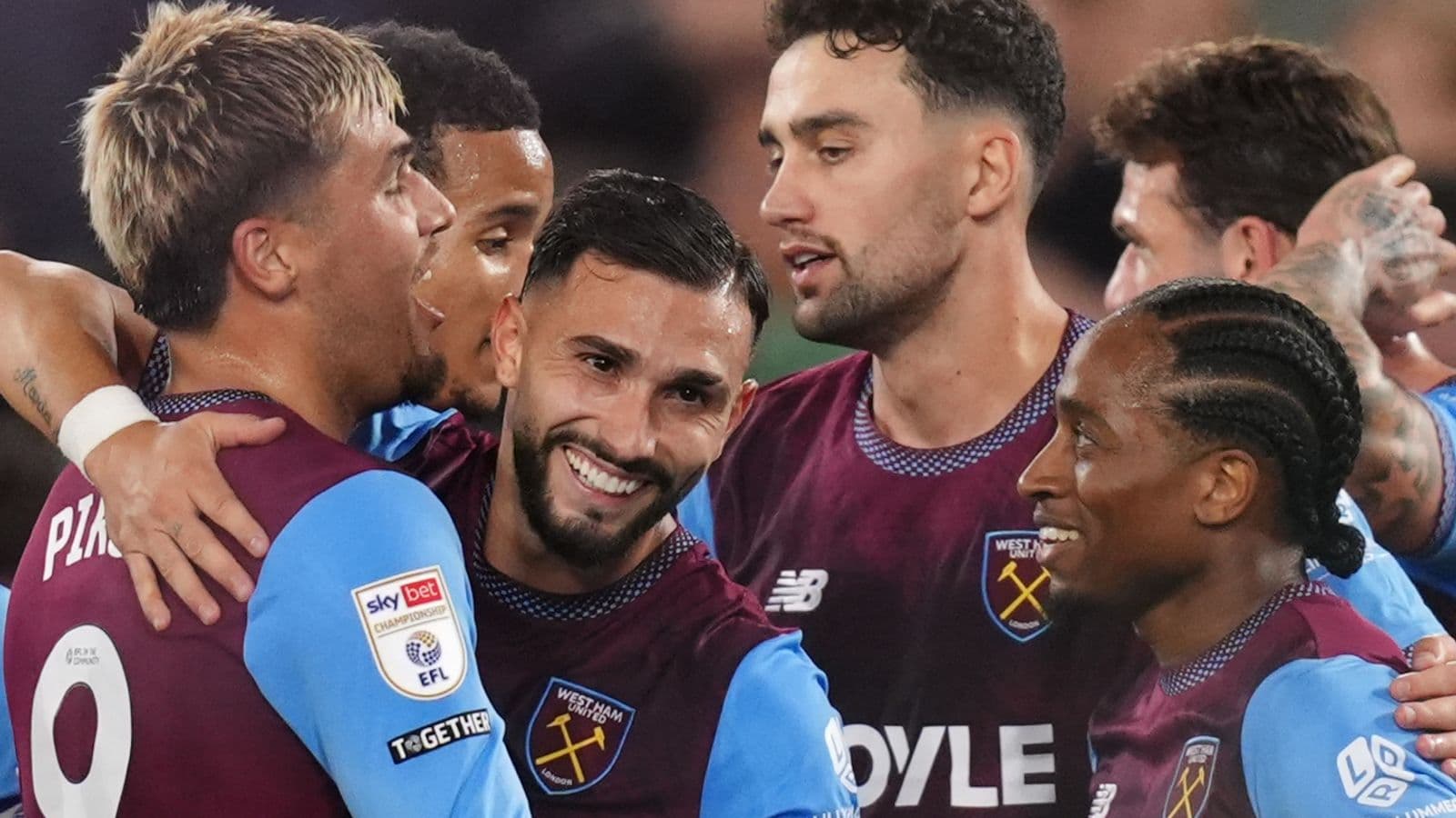 West Ham 6-0 Wrexham: Hammers go top of the Championship with fourth straight league win