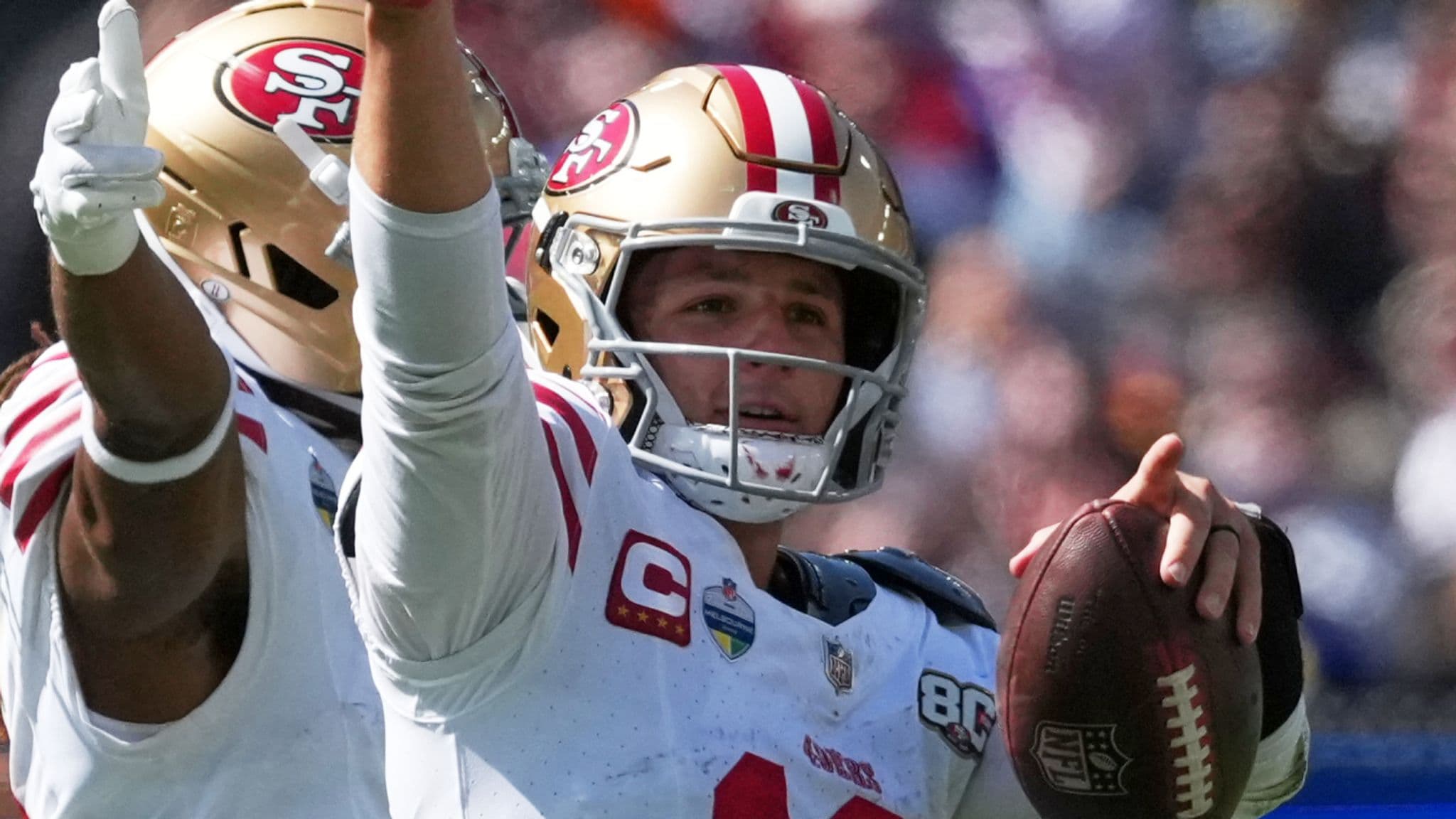 Brock Purdy led the 49ers to a perfect start to their NFL season