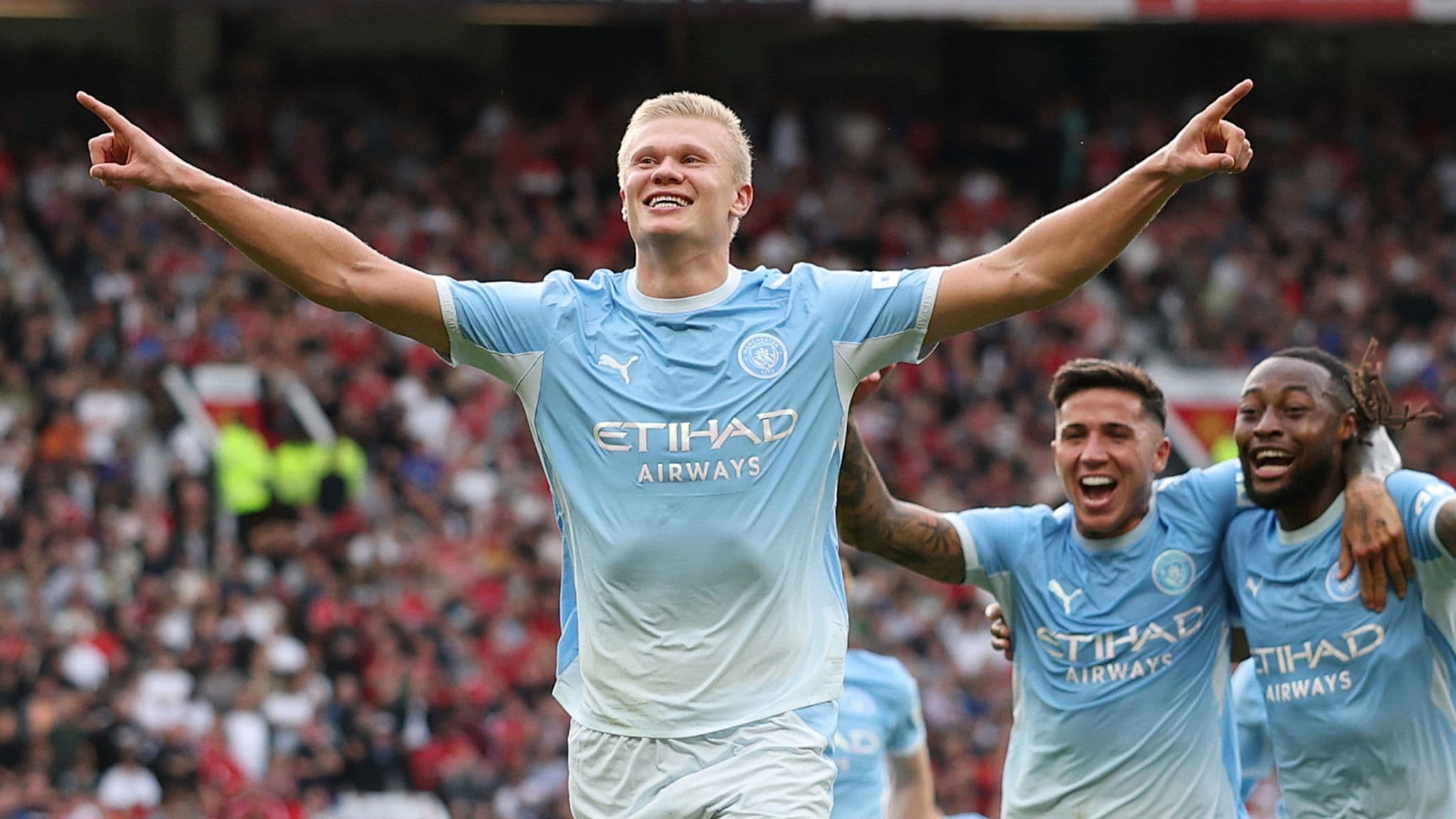 Man City have won four games from four at the start of this Premier League season