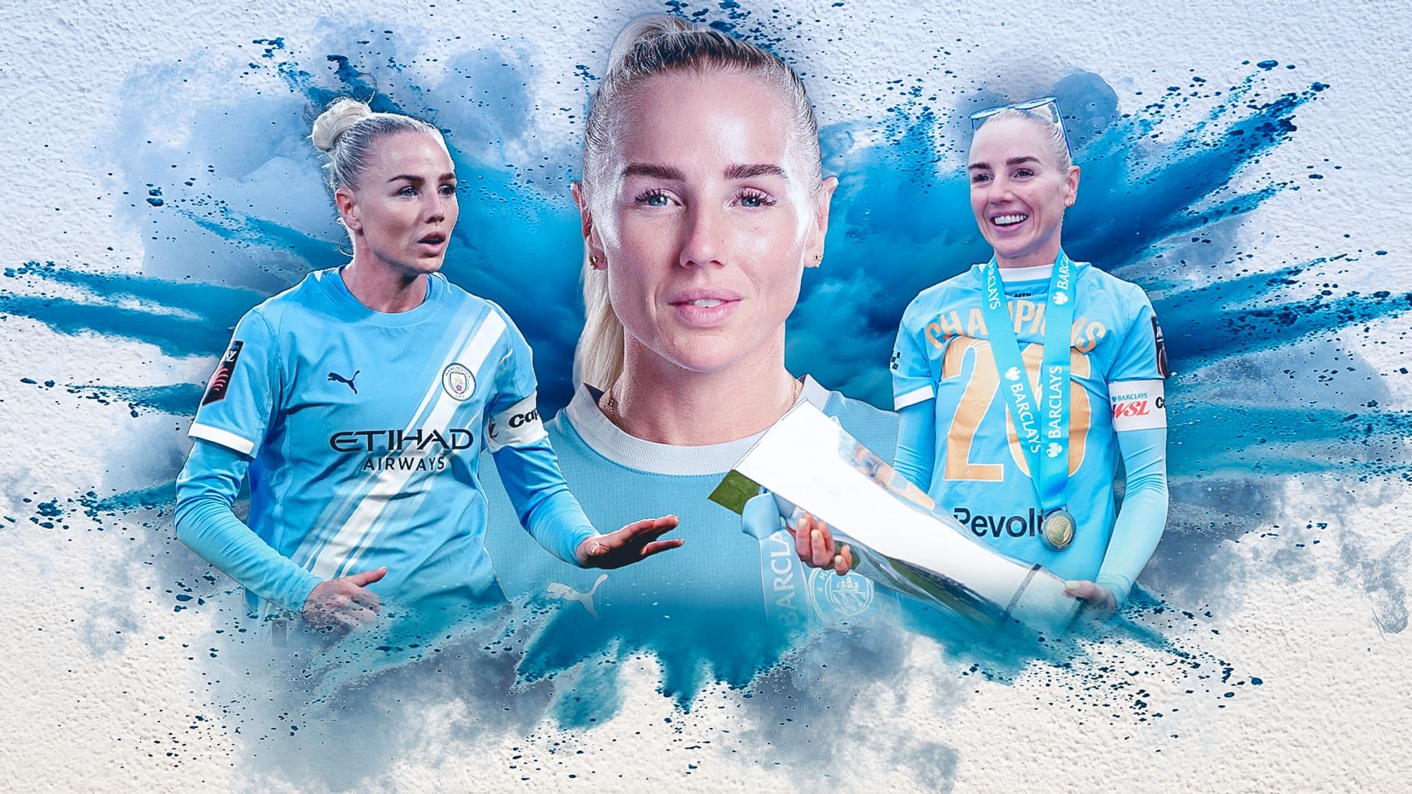 Alex Greenwood captained Manchester City to a historic WSL and FA Cup double in the 2025/26 season