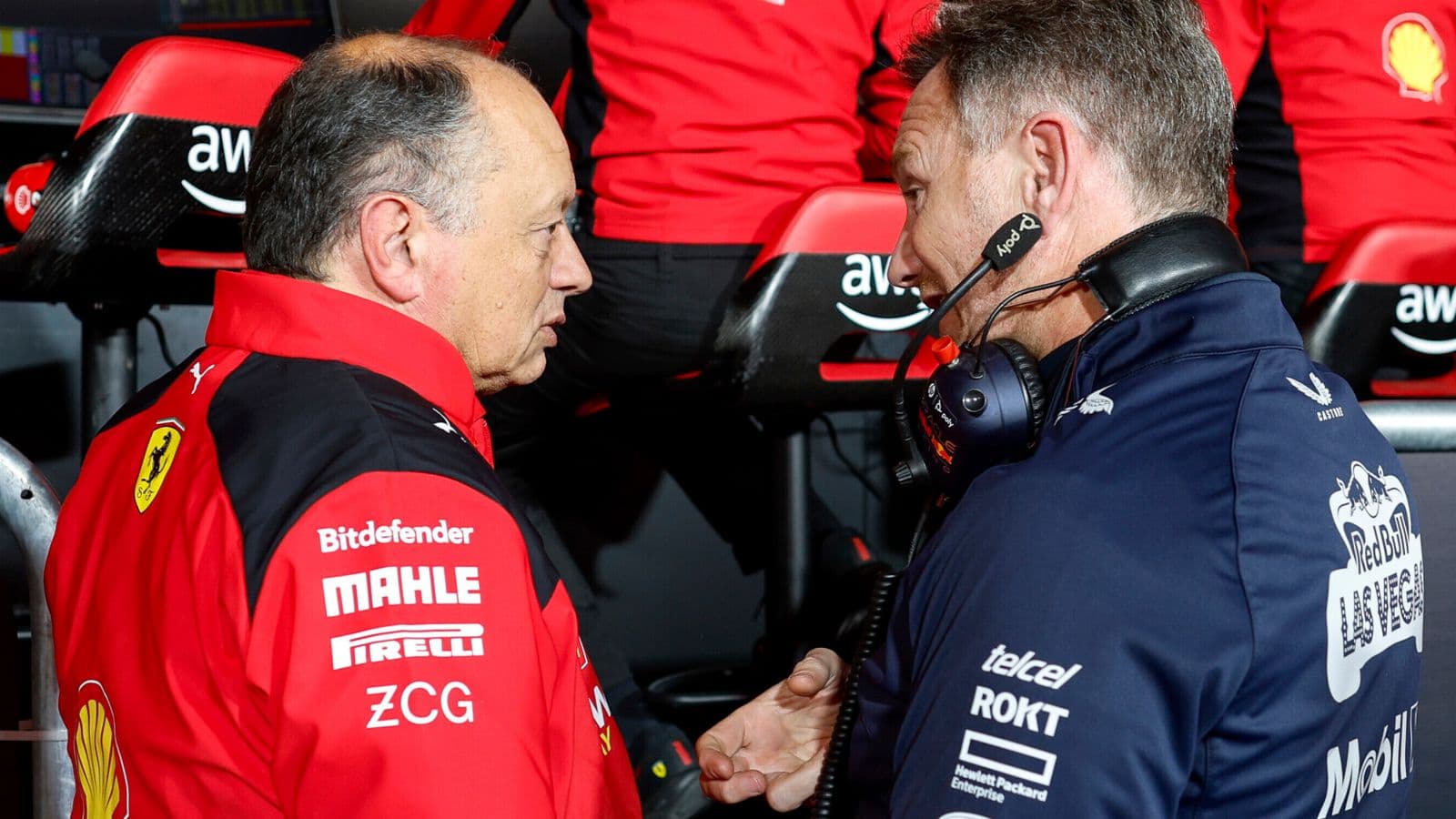 Ferrari boss Frederic Vasseur says Christian Horner 'looking for a job' adding to 'frustrating' speculation around F1 team