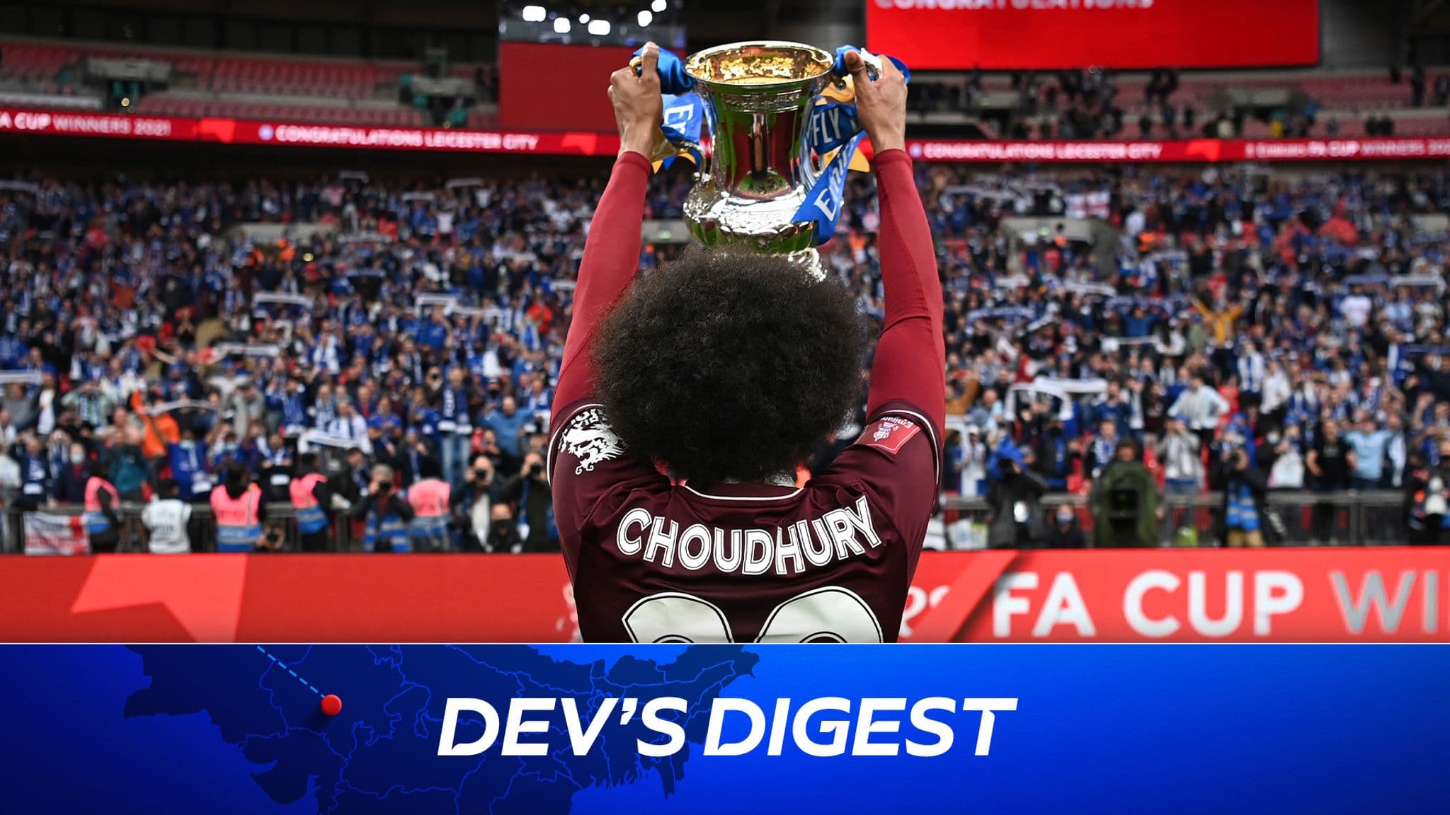 Choudhury's FA Cup shirt heads to auction as South Asian stars rally behind Iqbal