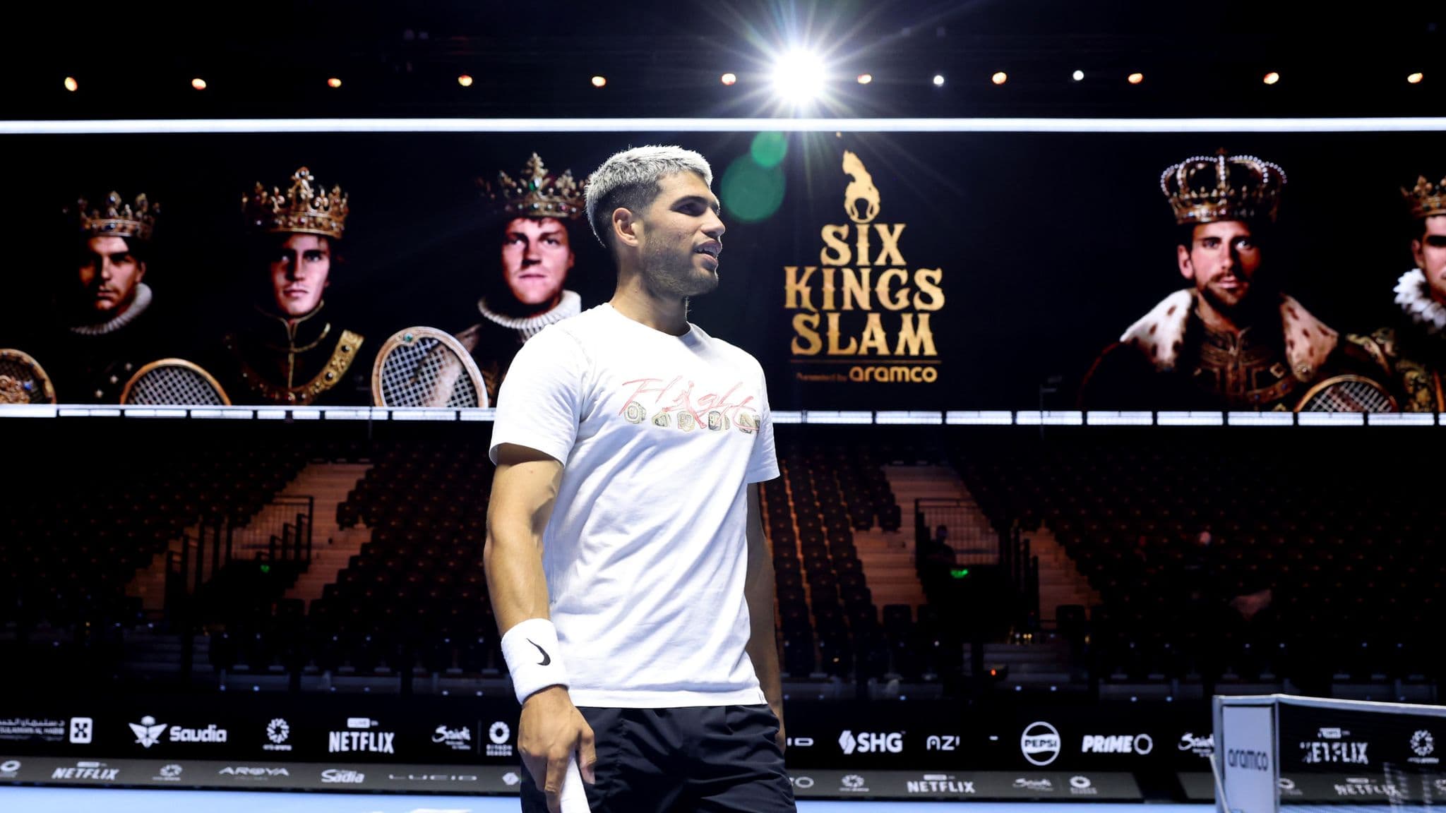 The Six Kings Slam tournament in Saudi Arabia, which pays its winner £4.6m, has been postponed
