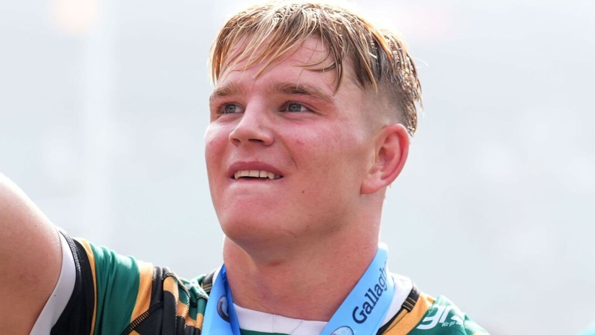 Henry Pollock signed a new multi-year deal with Northampton Saints on Tuesday
