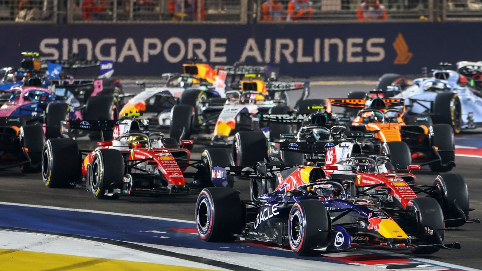 Singapore GP: Martin Brundle's verdict on Lewis Hamilton strategy call, Lando Norris-Oscar Piastri Sprint collision and Max Verstappen dominance