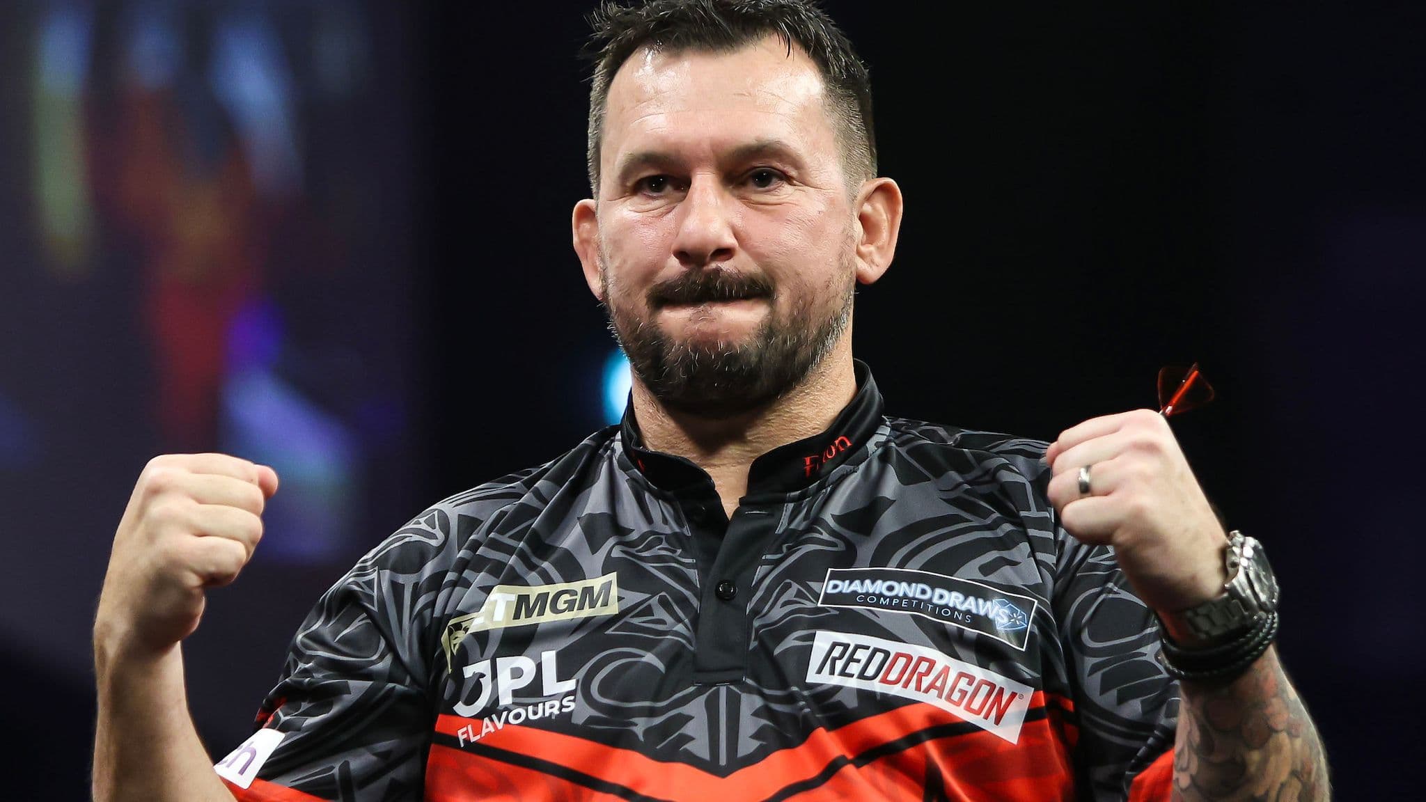 Jonny Clayton picked up the Swiss Darts Trophy title after beating Luke Humphries in the final