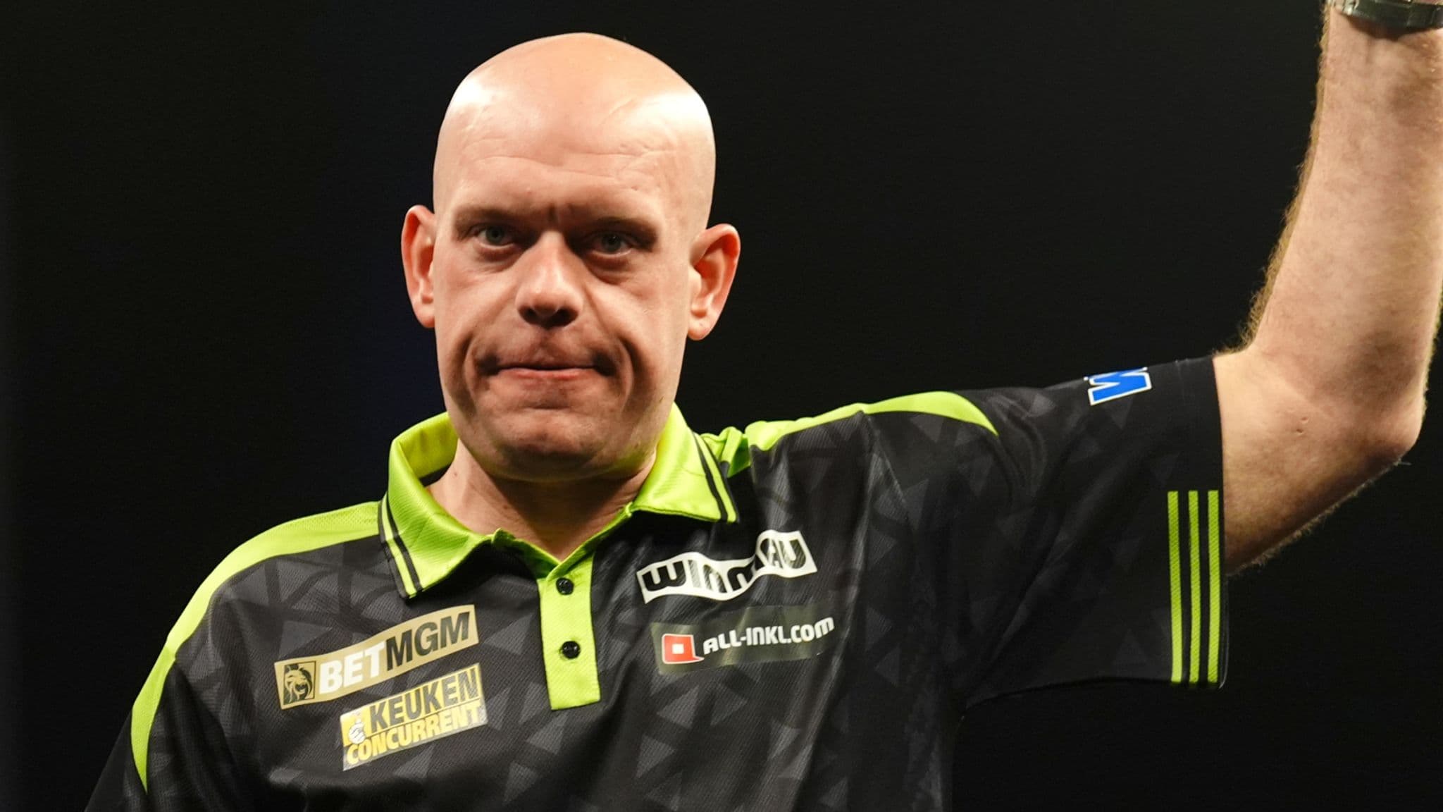 Michael van Gerwen's misery continues as Mensur Suljovic dumps him out in Basel