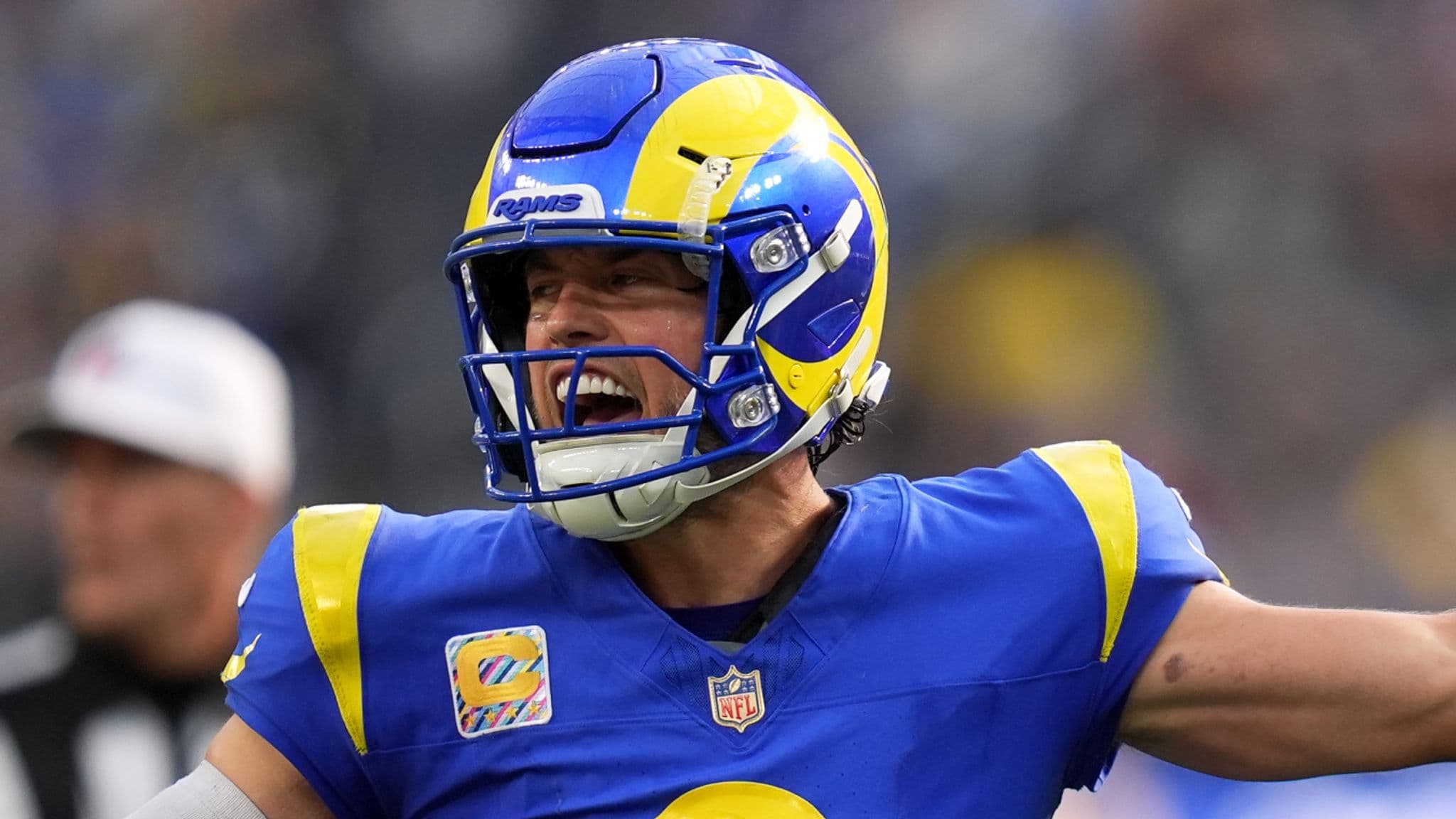 Los Angeles Rams quarterback Matthew Stafford