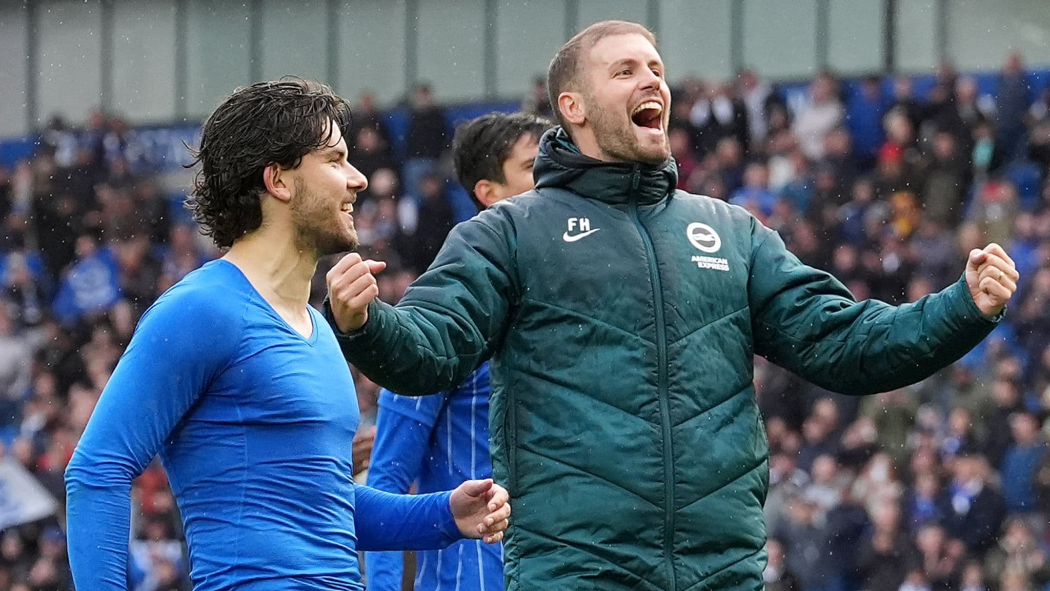 Fabian Hurzeler's Brighton sit third in the Premier League table