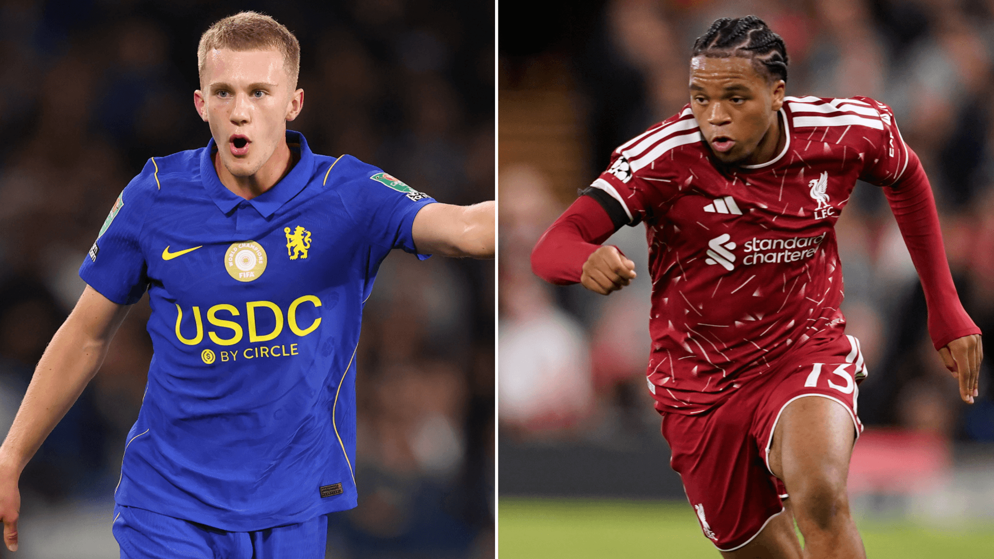 English teenagers Reggie Watson and Rio Ngumoha turned out for Chelsea and Liverpool in their respective Carabao Cup third-round victories